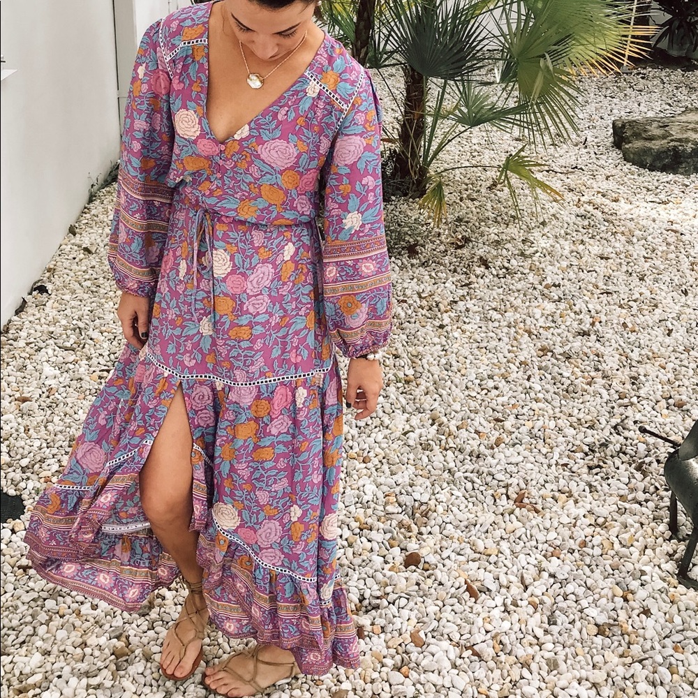High Low Floral Dress